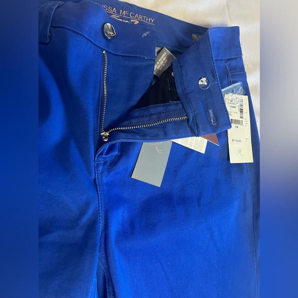 Melissa McCarthy NWT Slimming Blue Pants !! - Picture 11 of 16